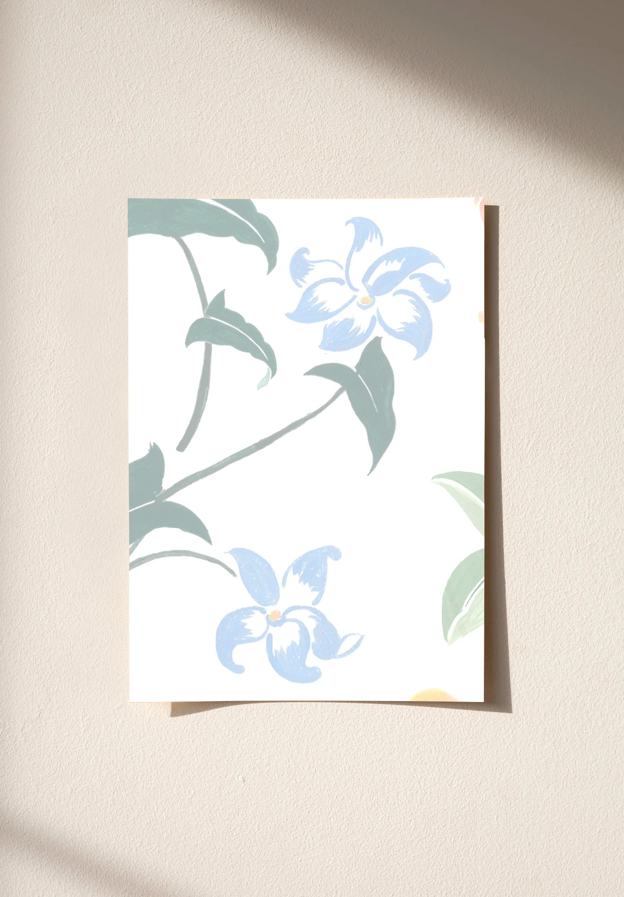 Sweet Blossom Stripe Sample - Image 2