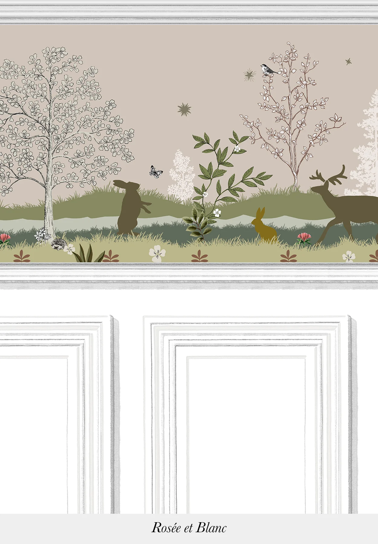Trio Coucou Hibou border - Baseboard - Auguste molding borders - Image 11