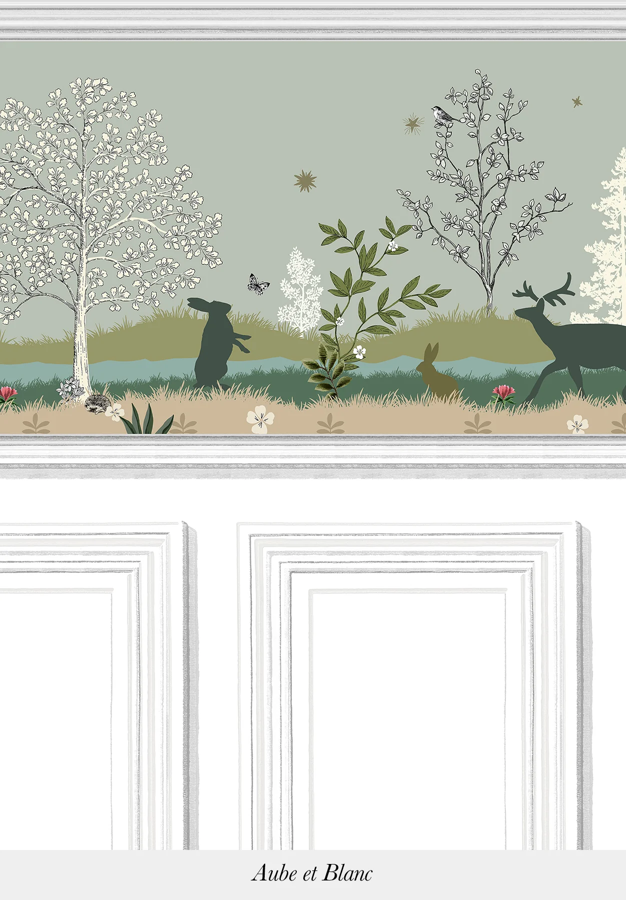 Trio Coucou Hibou border - Baseboard - Auguste molding borders - Image 3