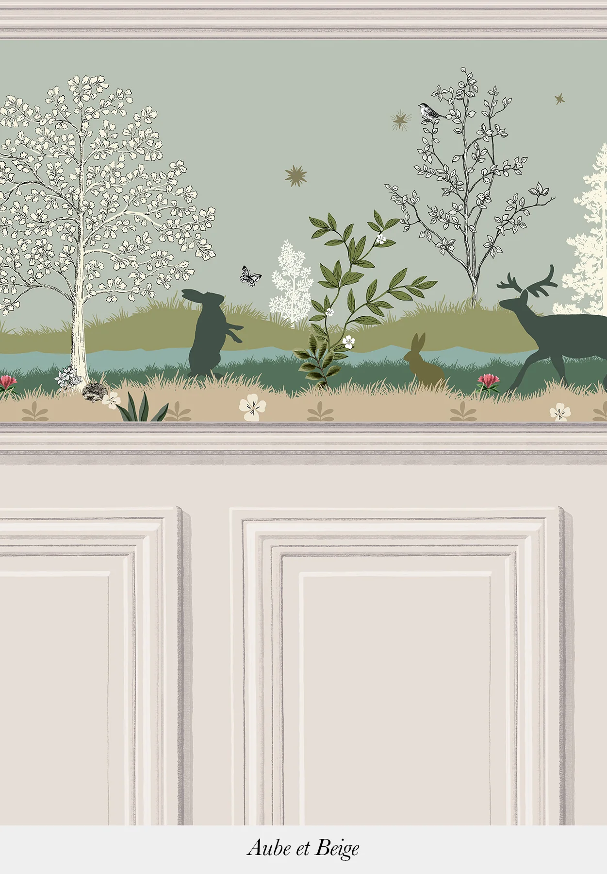 Trio Coucou Hibou border - Baseboard - Auguste molding borders - Image 4
