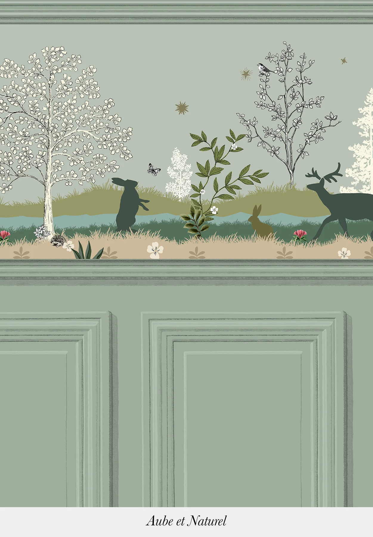 Trio Coucou Hibou border - Baseboard - Auguste molding borders - Image 5