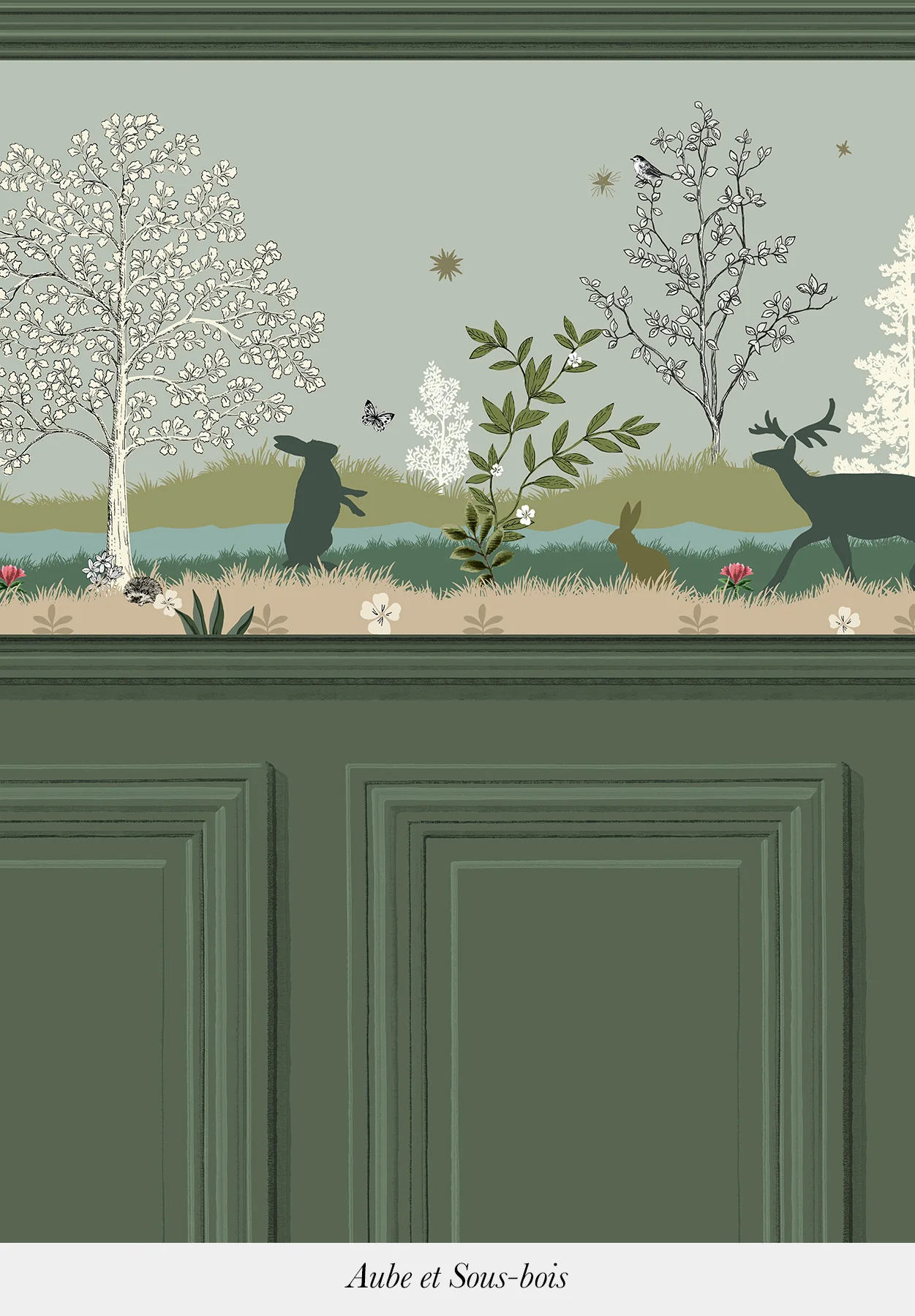 Trio Coucou Hibou border - Baseboard - Auguste molding borders - Image 6