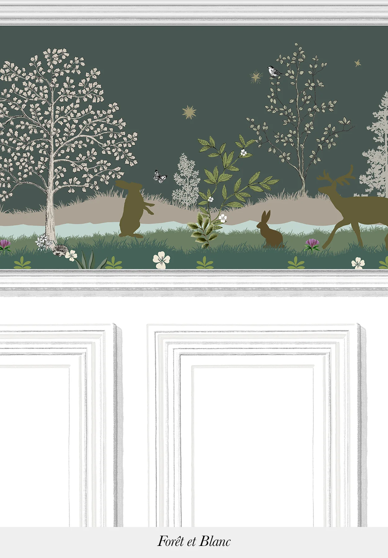 Trio Coucou Hibou border - Baseboard - Auguste molding borders - Image 7