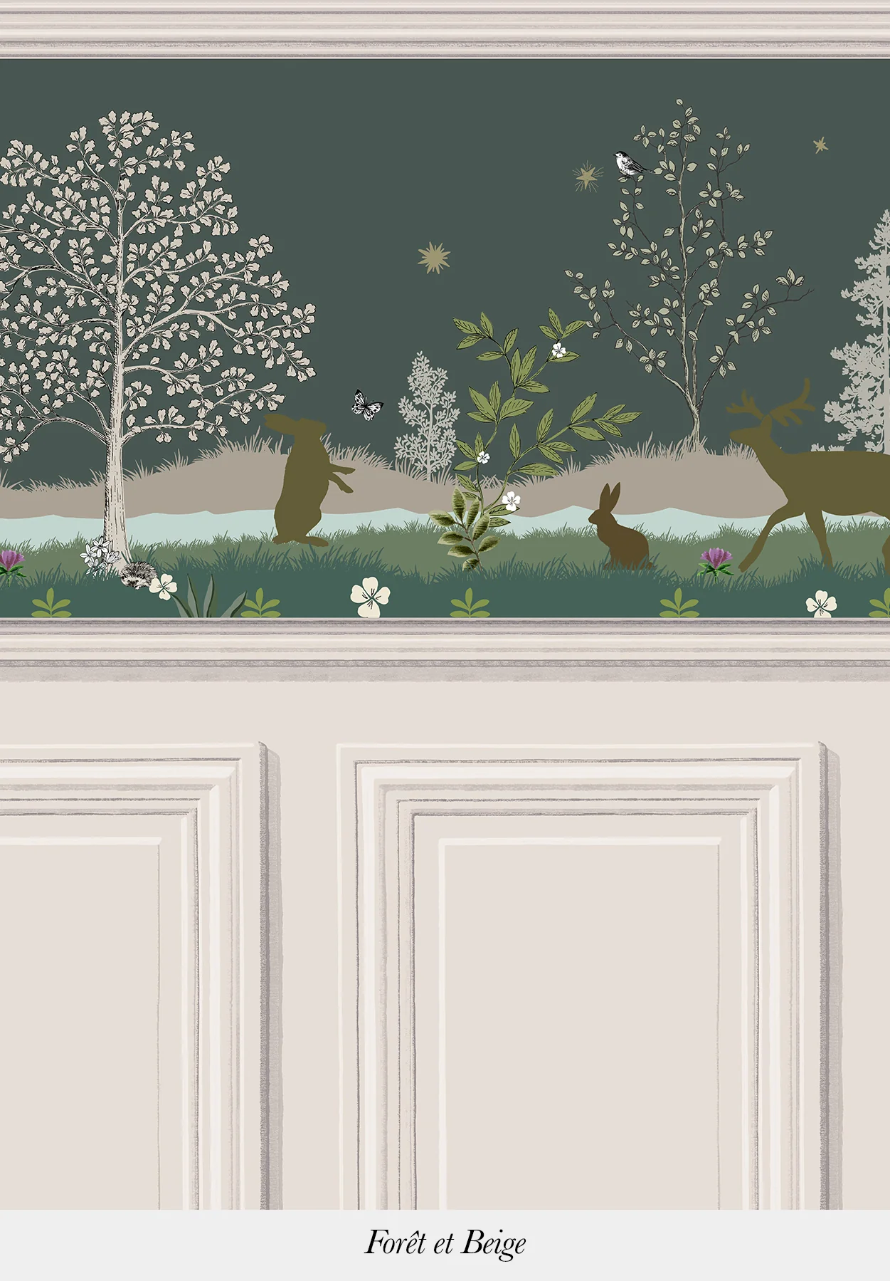 Trio Coucou Hibou border - Baseboard - Auguste molding borders - Image 8