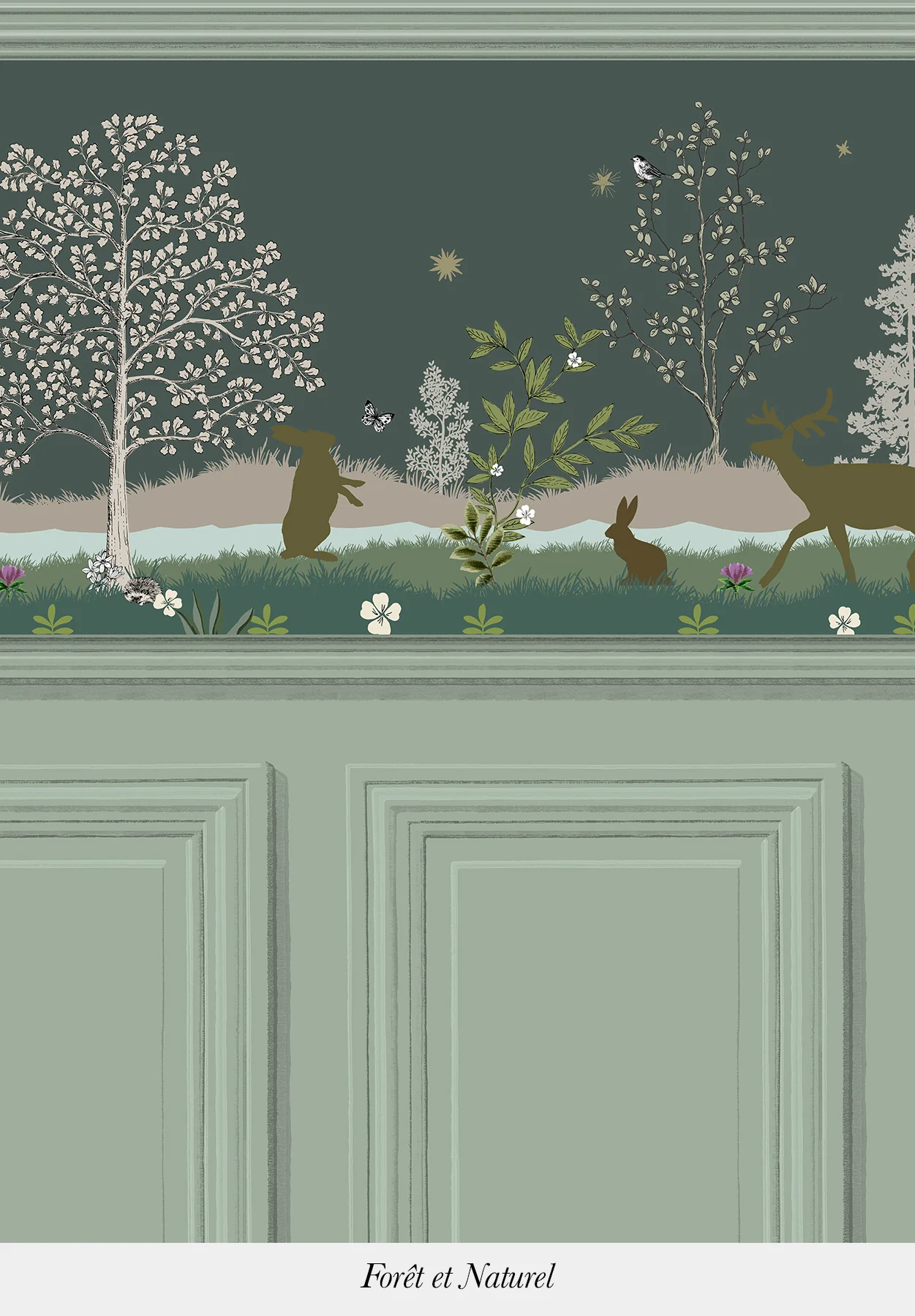 Trio Coucou Hibou border - Baseboard - Auguste molding borders - Image 9